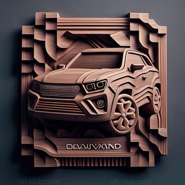 3D модель SsangYong Korando (STL)